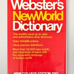 webster's newworld dictionary