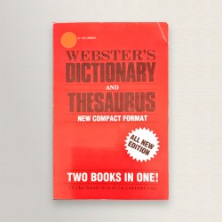 webster's dictionary and...