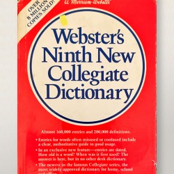 webster's ninth new...